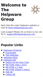 Mobile Screenshot of helpware.net